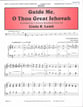 Guide Me O Thou Great Jehovah Handbell sheet music cover
